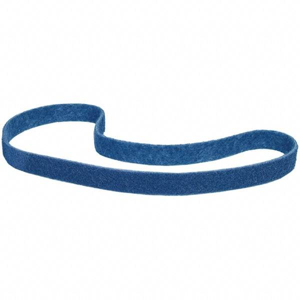 Norton - 1" Wide x 132" OAL, Aluminum Oxide Abrasive Belt - Aluminum Oxide, Very Fine, Nonwoven, Y Weighted Cloth Backing - Industrial Tool & Supply
