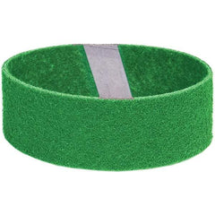 Norton - 3" Wide x 21" OAL, Aluminum Oxide Abrasive Belt - Aluminum Oxide, Medium, Nonwoven, Y Weighted Cloth Backing - Industrial Tool & Supply