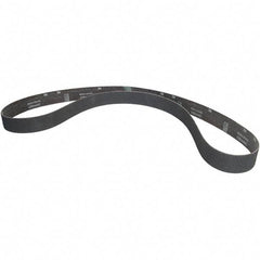 Norton - 2" Wide x 90" OAL, 36 Grit, Ceramic Abrasive Belt - Ceramic, Coated, H Weighted Cloth Backing - Industrial Tool & Supply