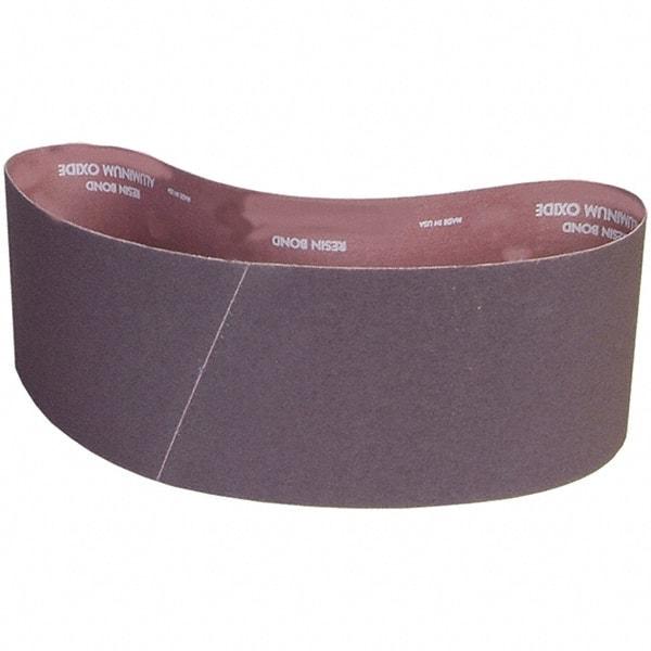 Norton - 6" Wide x 48" OAL, 100 Grit, Aluminum Oxide Abrasive Belt - Aluminum Oxide, Coated, X Weighted Cloth Backing - Industrial Tool & Supply