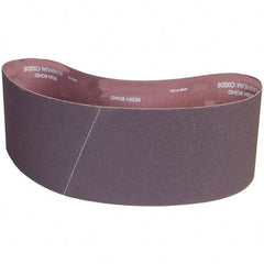Norton - 6" Wide x 48" OAL, 100 Grit, Aluminum Oxide Abrasive Belt - Aluminum Oxide, Coated, X Weighted Cloth Backing - Industrial Tool & Supply