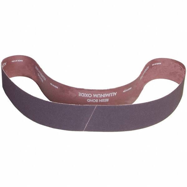 Norton - 2" Wide x 42" OAL, 180 Grit, Aluminum Oxide Abrasive Belt - Aluminum Oxide, Coated, X Weighted Cloth Backing - Industrial Tool & Supply