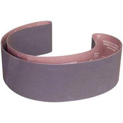 Norton - 6" Wide x 78-3/4" OAL, 36 Grit, Aluminum Oxide Abrasive Belt - Aluminum Oxide, Coated, X Weighted Cloth Backing - Industrial Tool & Supply