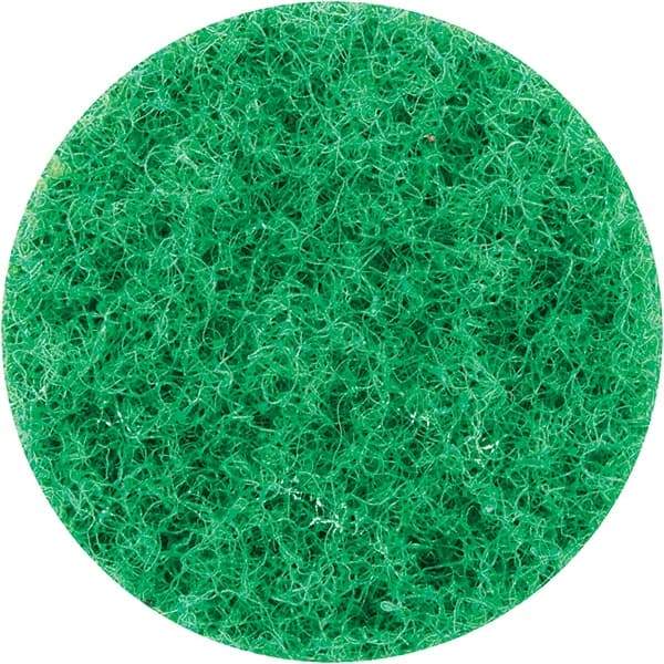 Norton - 5" Diam, Aluminum Oxide Hook & Loop Disc - Fine Grade, Nonwoven, - Industrial Tool & Supply