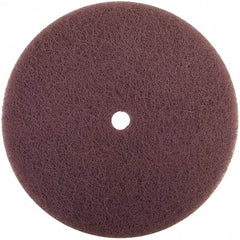 Norton - 4-1/2" Diam, Aluminum Oxide Hook & Loop Disc - Medium Grade, Nonwoven, - Industrial Tool & Supply