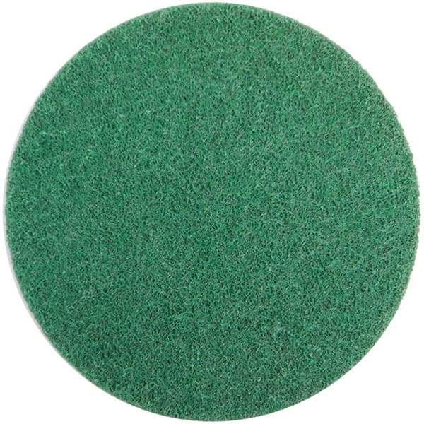 Norton - 5" Diam, Aluminum Oxide Hook & Loop Disc - Fine Grade, Nonwoven, - Industrial Tool & Supply