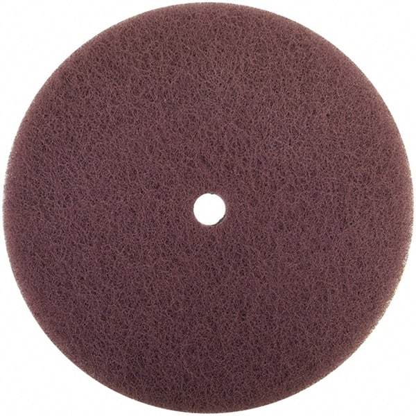 Norton - 5" Diam, Aluminum Oxide Hook & Loop Disc - Medium Grade, Nonwoven, - Industrial Tool & Supply