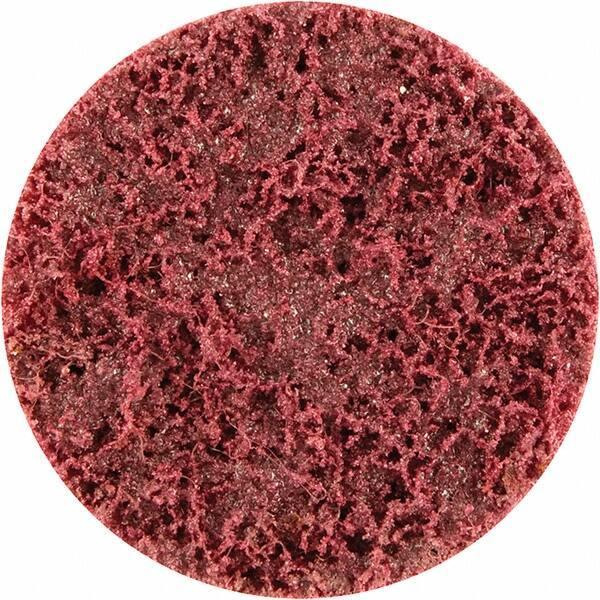Norton - 7" Diam, Aluminum Oxide Hook & Loop Disc - Medium Grade, Nonwoven, - Industrial Tool & Supply