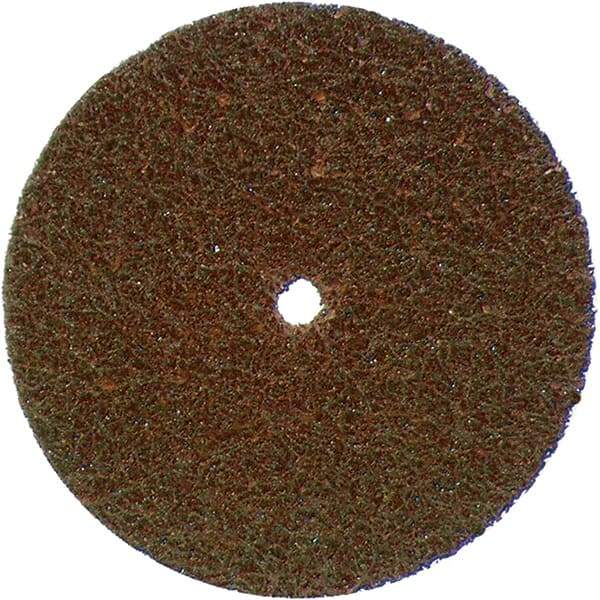Norton - 4-1/2" Diam, Aluminum Oxide Hook & Loop Disc - Coarse Grade, Nonwoven, - Industrial Tool & Supply