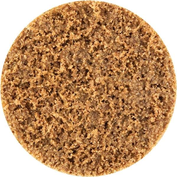 Norton - 4-1/2" Diam, Aluminum Oxide Hook & Loop Disc - Coarse Grade, Nonwoven, - Industrial Tool & Supply