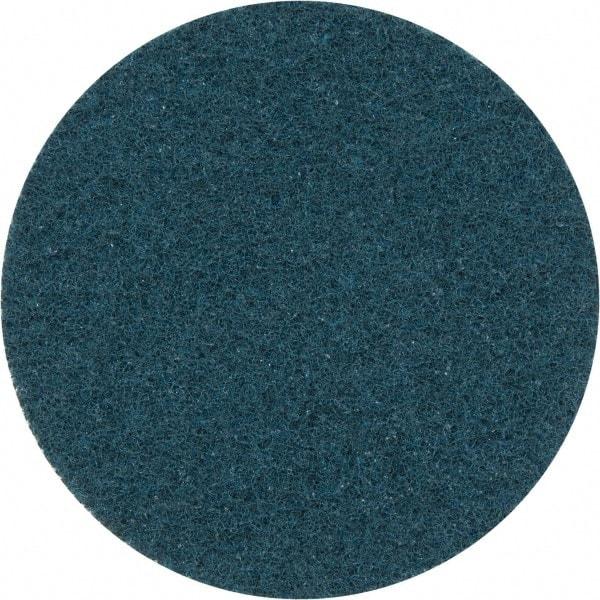 Norton - 4-1/2" Diam, Aluminum Oxide Hook & Loop Disc - Very Fine Grade, Nonwoven, - Industrial Tool & Supply