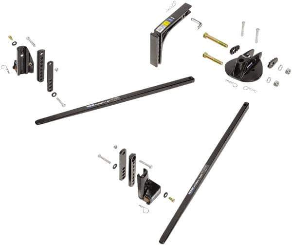Reese - 14,000 Lb Capacity Weight Distributing Kit - For Use with Up to 7\x94 Trailer Frames with Top & Bottom Mount Couplers - Industrial Tool & Supply