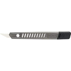 Noga - Bi-Directional Hand Deburring Flat Scraper Tool - Ceramic Blade, 50mm Blade Length, Hole Chamfering - Industrial Tool & Supply
