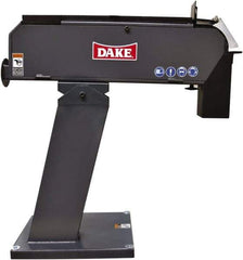 Dake - 79" Long x 3" Wide Belt Grinder - 4 hp, 220 Volts - Industrial Tool & Supply