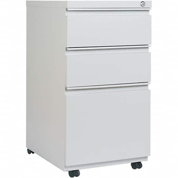 ALERA - File Cabinets & Accessories Type: Pedestal Number of Drawers: 3 - Industrial Tool & Supply