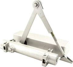 Stanley - Multi-Size Closer Manual Damper - Aluminum Finish, Non-Handed - Industrial Tool & Supply