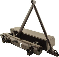 Stanley - Multi-Size Closer Manual Damper - Dark Bronze Finish, Non-Handed - Industrial Tool & Supply