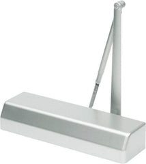 Stanley - Multi-Size Closer Manual Damper - Aluminum Finish, Non-Handed - Industrial Tool & Supply