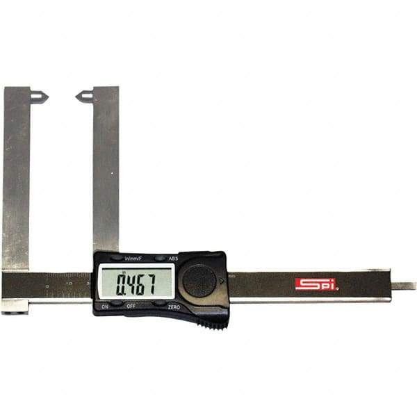 SPI - Alloy Steel Brake Drum Wear Limit Gage - 3" Long x 1" High x 4" Wide - Industrial Tool & Supply