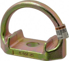 Miller - Fixed D-Bolt Anchor - 400 Lb Capacity, Steel - Industrial Tool & Supply