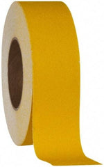 NMC - Yellow Solid Color Anti-Slip Vinyl Tape - 2" Wide x 60' Long x 0.02" Thick, General Traffic - Industrial Tool & Supply