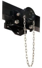 Coffing - 2 Ton Capacity Hand Geared Trolley - 2-3/8" to 8-7/8" Flange Width, 4-1/4" Wheel Diam, 6" to 24" I-Beam, 45" Min Radius - Industrial Tool & Supply