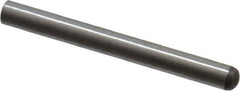 Made in USA - 2mm Diam x 20mm Pin Length 416 Stainless Steel Precision Dowel Pin - C 36-42 Hardness, 1 Beveled & 1 Rounded End - Industrial Tool & Supply