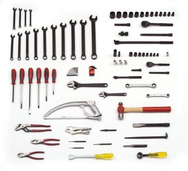 Proto - 89 Piece Railroad Tool Set - Tools Only - Industrial Tool & Supply