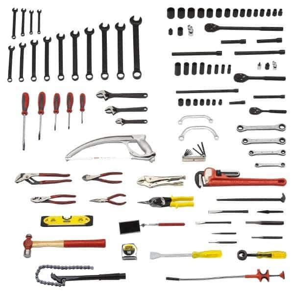 Proto - 107 Piece Railroad Tool Set - Tools Only - Industrial Tool & Supply