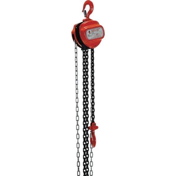 Vestil - 2,000 Lb Lifting Capacity, 10' Lift Height, Hand Hoist - Made from Chain - Industrial Tool & Supply