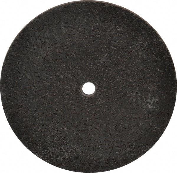 Brite Star - 6" Diam, 1/4" Face Width, 1/2" Center Hole, Medium Grade, Aluminum Oxide Deburring Wheel - Unitized, Soft Density 2 Grade, 5,000 RPM - Industrial Tool & Supply