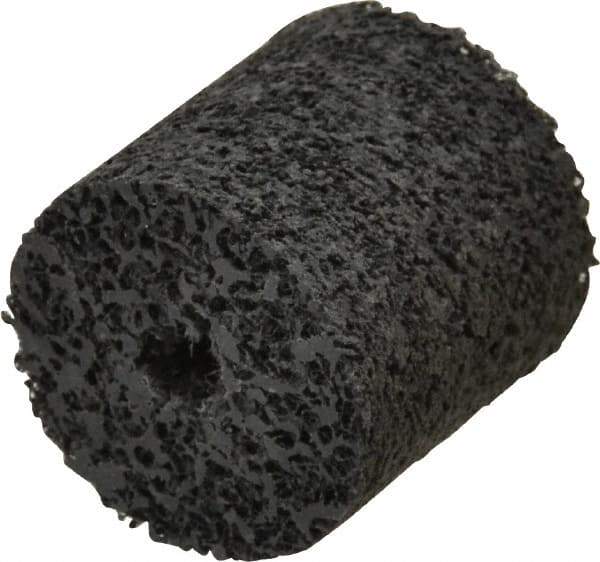 Brite Star - 1" Diam, 1" Face Width, 3/16" Center Hole, Fine Grade, Silicon Carbide Deburring Wheel - Unitized, Soft Density 2 Grade, 30,100 RPM - Industrial Tool & Supply