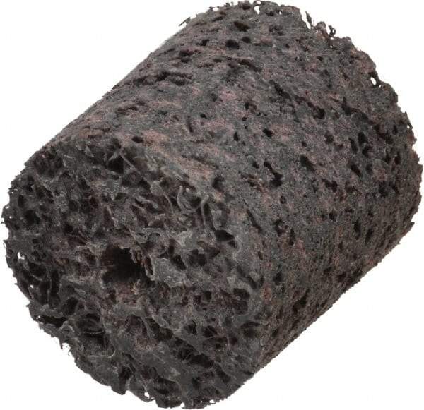 Brite Star - 1" Diam, 1" Face Width, 3/16" Center Hole, Coarse Grade, Aluminum Oxide Deburring Wheel - Unitized, Hard Density 7 Grade, 35,100 RPM - Industrial Tool & Supply