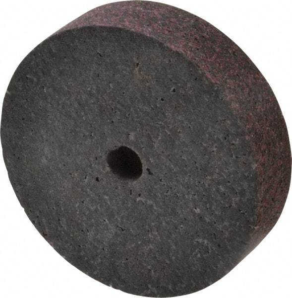Brite Star - 2" Diam, 1/2" Face Width, 1/4" Center Hole, Medium Grade, Aluminum Oxide Deburring Wheel - Unitized, Hard Density 7 Grade, 22,100 RPM - Industrial Tool & Supply