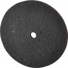 Brite Star - 3" Diam, 1/8" Face Width, 1/4" Center Hole, Medium Grade, Aluminum Oxide Deburring Wheel - Unitized, Hard Density 7 Grade, 15,100 RPM - Industrial Tool & Supply