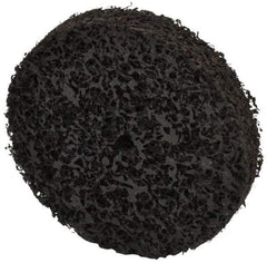 Brite Star - 3" Diam, 1/2" Face Width, 1/4" Center Hole, Medium Grade, Aluminum Oxide Deburring Wheel - Unitized, Soft Density 2 Grade, 10,000 RPM - Industrial Tool & Supply