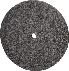 Brite Star - 6" Diam, 1/2" Face Width, 1/2" Center Hole, Medium Grade, Aluminum Oxide Deburring Wheel - Unitized, Soft Density 2 Grade, 5,000 RPM - Industrial Tool & Supply