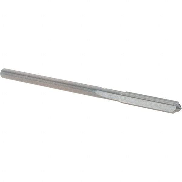 OSG - 3.2mm Solid Carbide Chucking Reamer - Straight Flute, Straight Shank, 16mm Flute Length, 57mm OAL - Industrial Tool & Supply