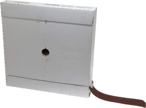 Tru-Maxx - 1-1/2" x 50 Yd 100 Grit Aluminum Oxide Cloth Roll - Medium Grade - Industrial Tool & Supply