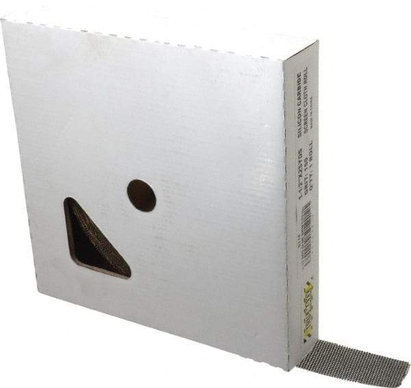 Tru-Maxx - 1-1/2" x 25 Yd 150 Grit Silicon Carbide Screen Roll - Fine Grade - Industrial Tool & Supply