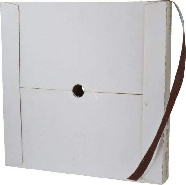 Tru-Maxx - 1" x 50 Yd 60 Grit Aluminum Oxide Cloth Roll - Medium Grade - Industrial Tool & Supply