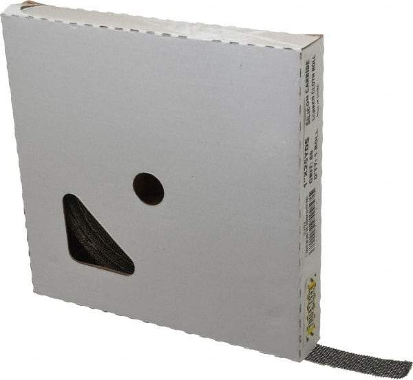 Tru-Maxx - 1" x 25 Yd 80 Grit Silicon Carbide Screen Roll - Medium Grade - Industrial Tool & Supply