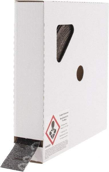 Tru-Maxx - 1-1/2" x 25 Yd 80 Grit Silicon Carbide Screen Roll - Medium Grade - Industrial Tool & Supply