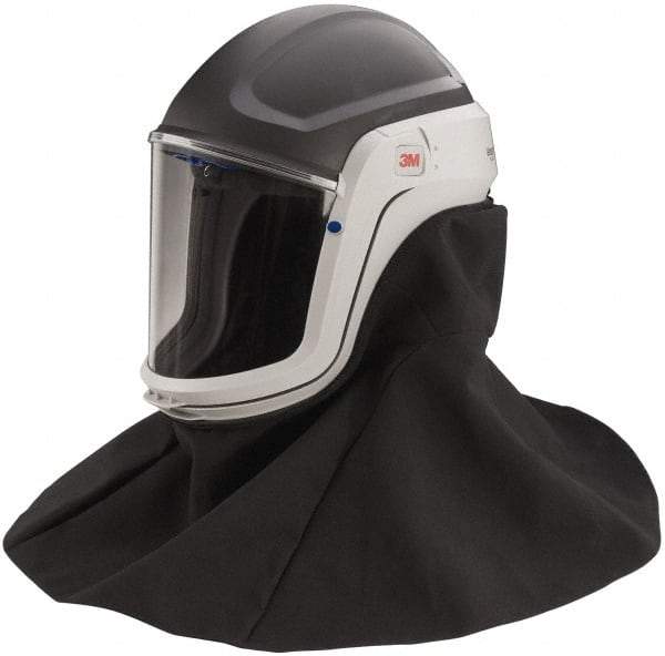 3M - SAR Compatible Helmet with Face Shield - Compatible with Breathe Easy, GVP, TR-300, M-series - Industrial Tool & Supply
