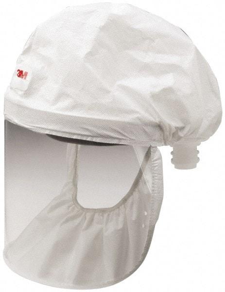 3M - Size M/L, PAPR/SAR Compatible Headcover - Compatible with Breathe Easy, GVP, TR-300, S-series - Industrial Tool & Supply