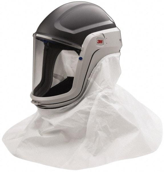 3M - PAPR Compatible Helmet with Face Shield - Compatible with Breathe Easy, GVP, TR-300, M-series - Industrial Tool & Supply