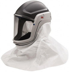 3M - PAPR Compatible Helmet with Face Shield - Compatible with Breathe Easy, GVP, TR-300, M-series - Industrial Tool & Supply