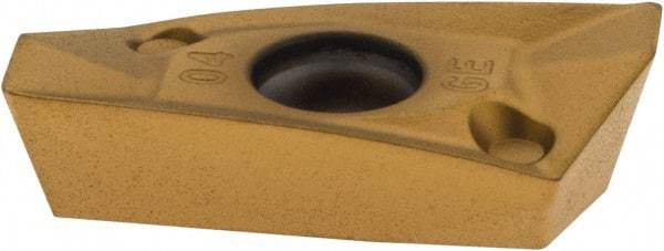 Kennametal - EP1404 Grade KC725M Carbide Milling Insert - TiN/TiCN/TiN Finish, 0.1772" Thick, 0.4mm Corner Radius - Industrial Tool & Supply