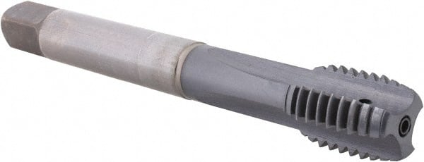 Emuge - 5/8-11 UNC 3-Flute TiCN Finish Cobalt Straight Flute Machine Tap - Industrial Tool & Supply