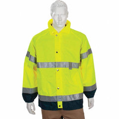 OccuNomix - Jackets & Coats Garment Style: Jacket Garment Type: Breathable; Hi-Visibility; Waterproof - Industrial Tool & Supply